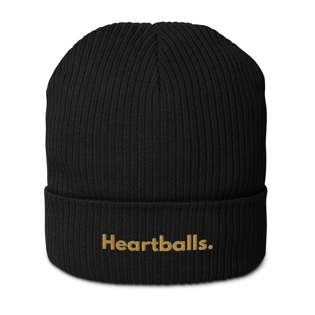 Organic cotton Heartballs beanie
