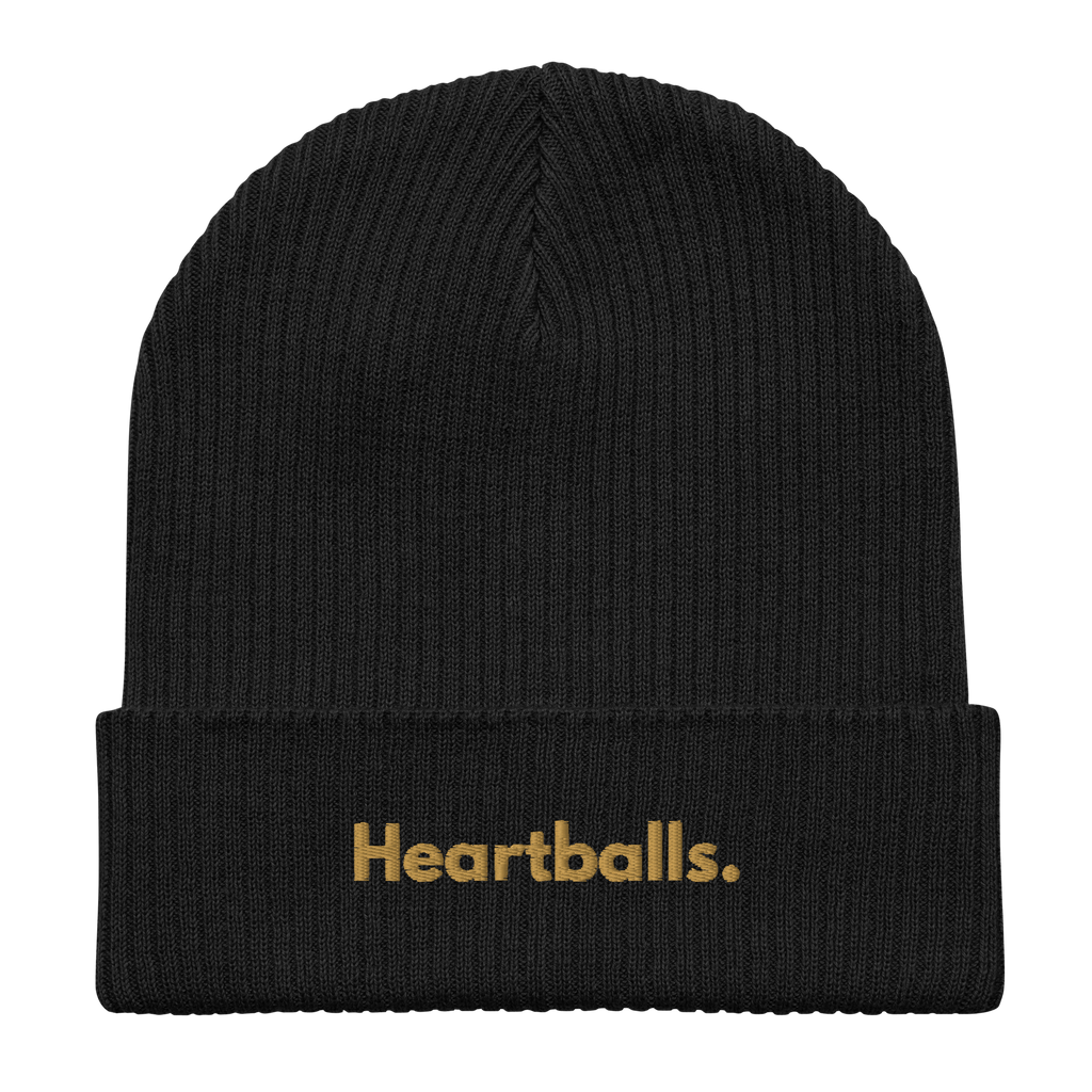Organic cotton Heartballs beanie