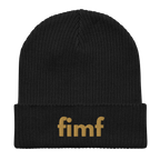 Organic cotton FIMF beanie