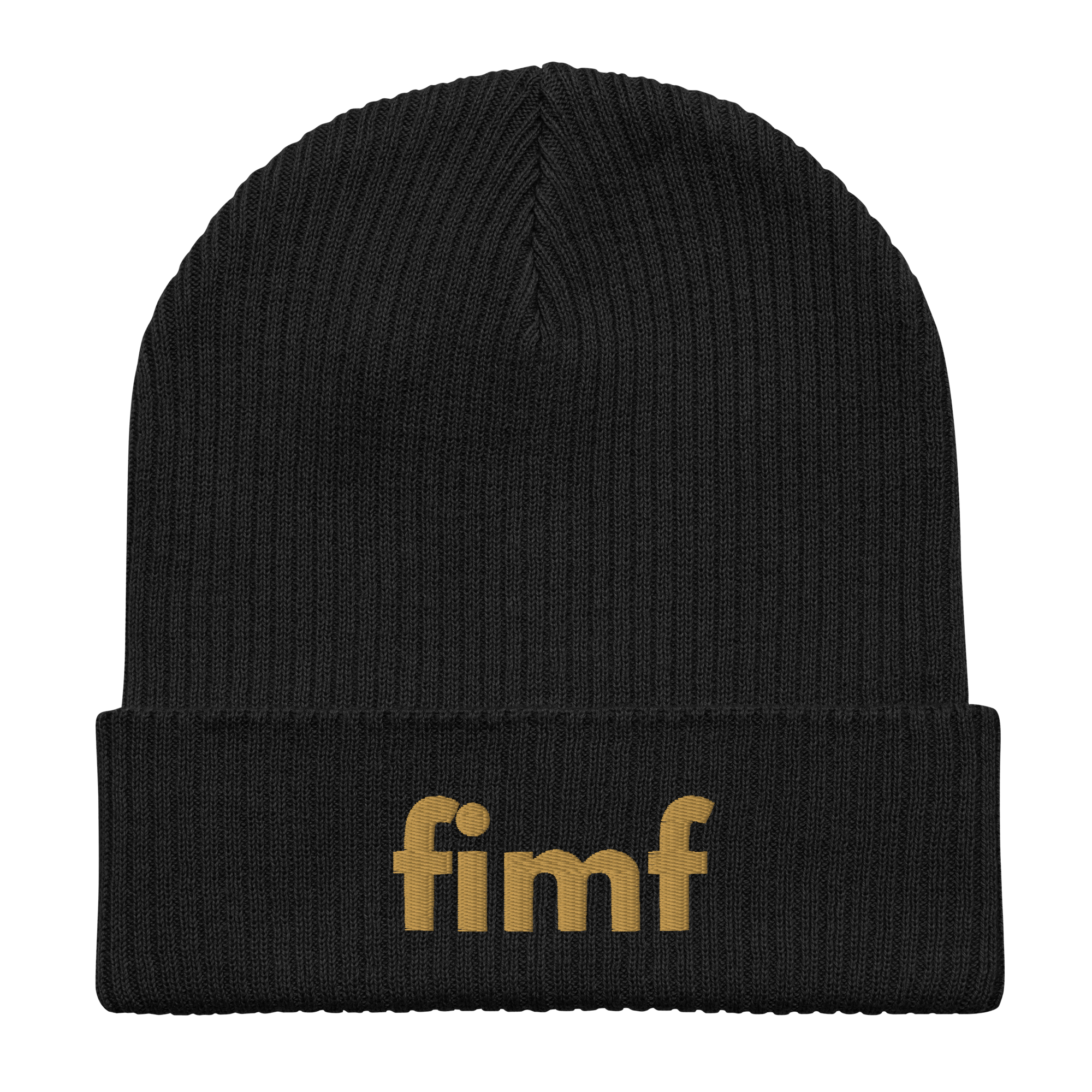 Organic cotton FIMF beanie