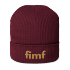 Organic cotton FIMF beanie