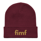 Organic cotton FIMF beanie