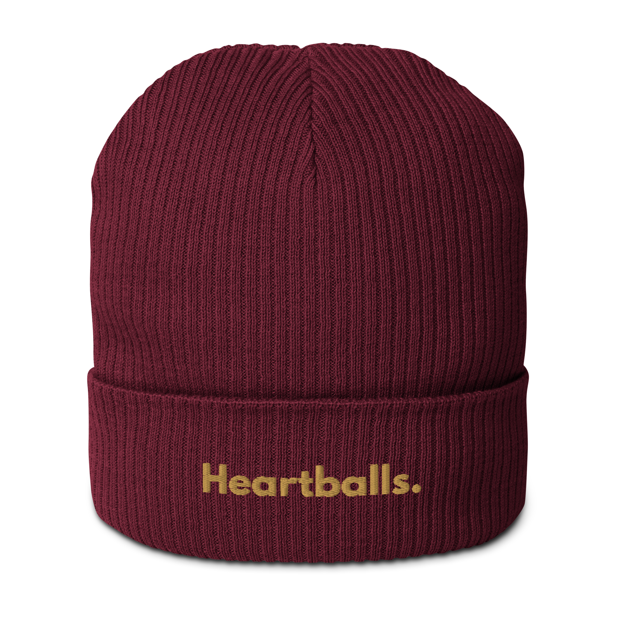 Organic cotton Heartballs beanie