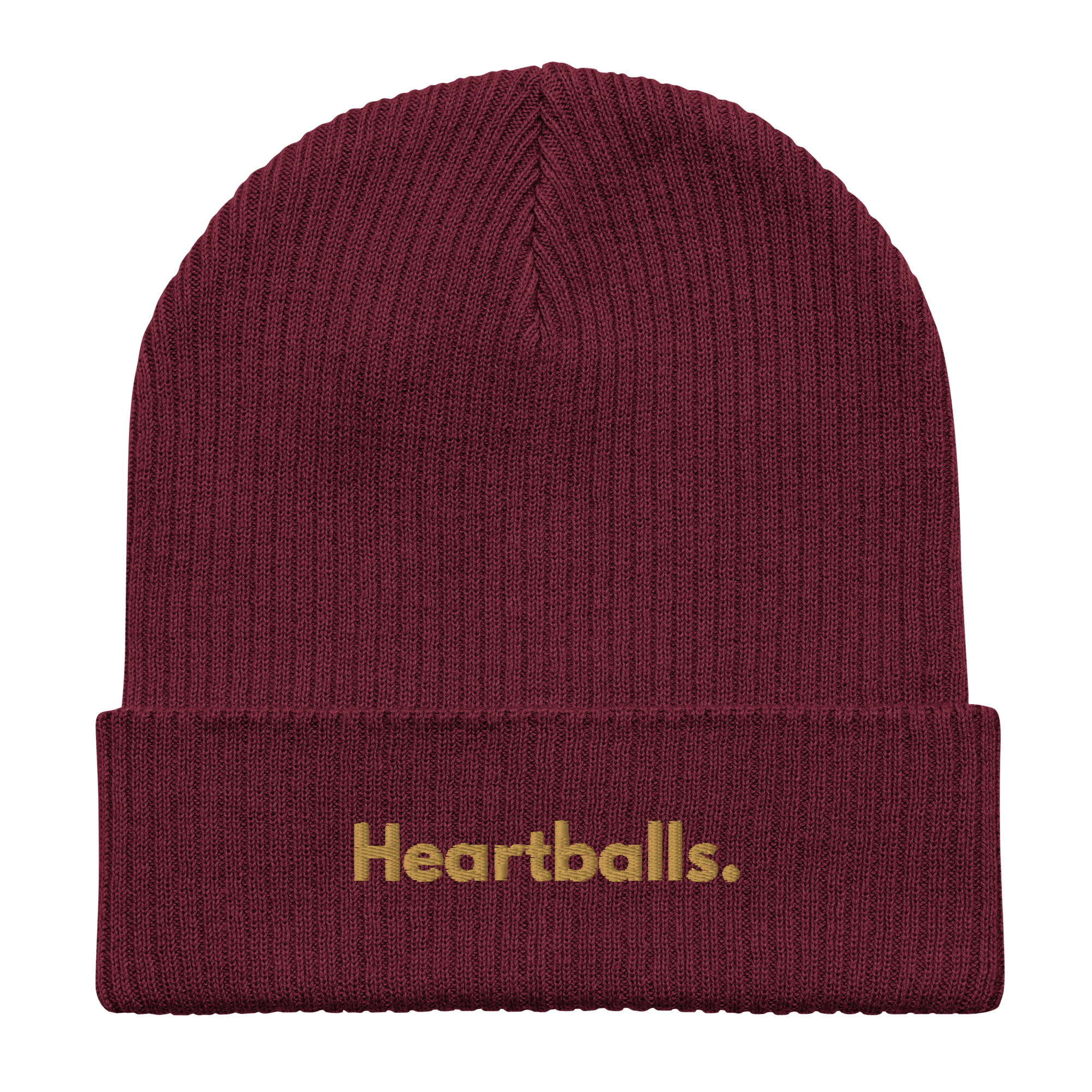 Organic cotton Heartballs beanie