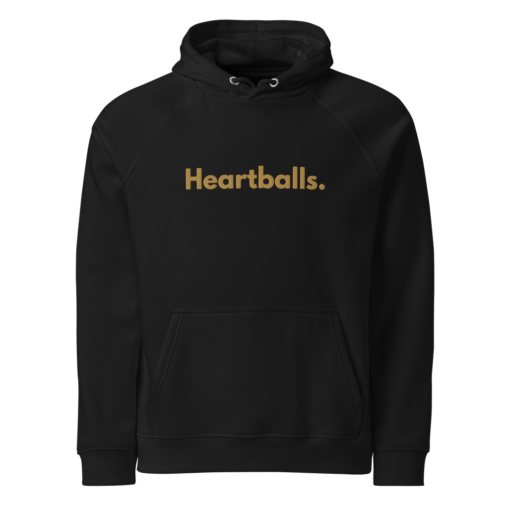 Organic Cotton Blend Heartballs Hoodie