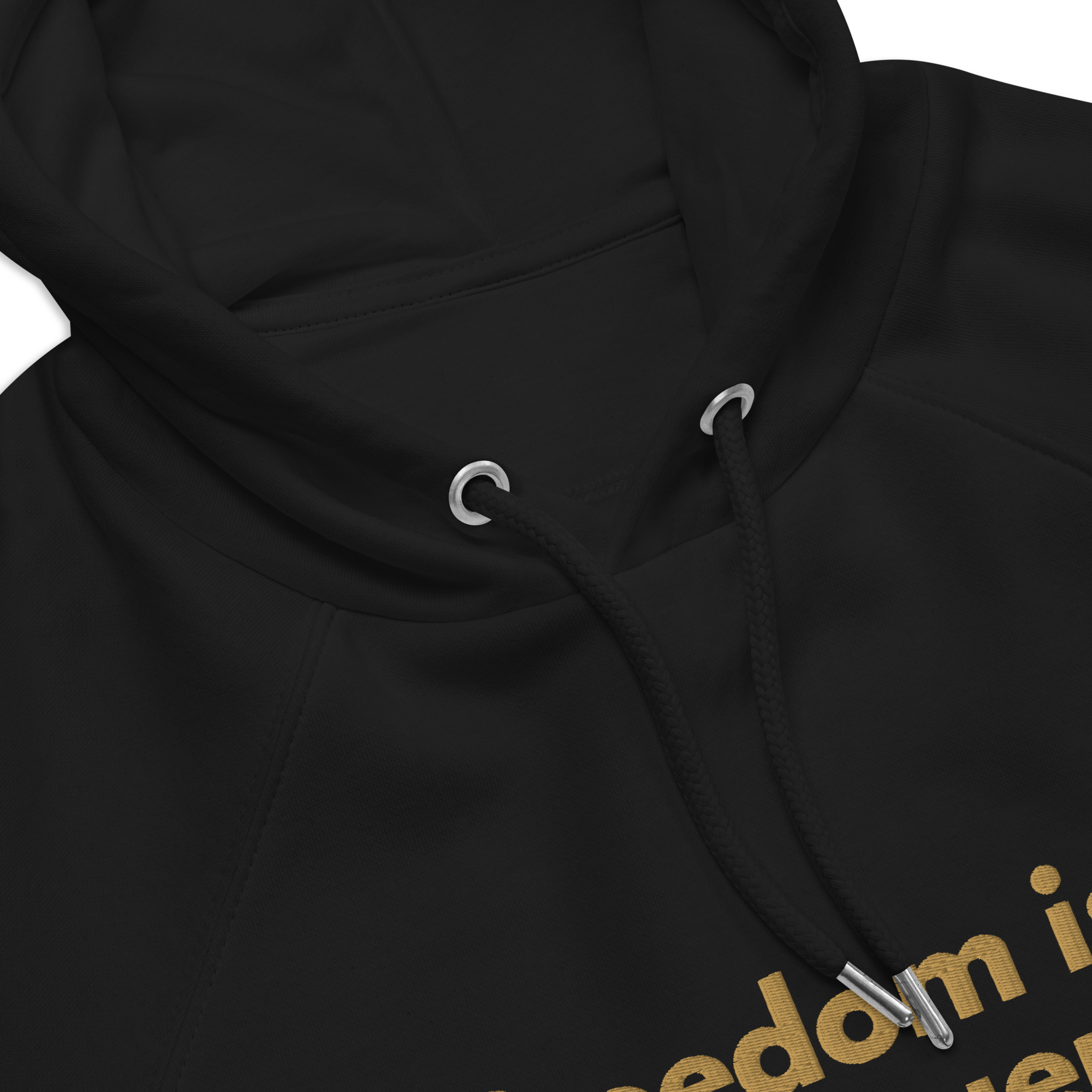 Organic Cotton Blend Freedom is my Frequency Hoodie