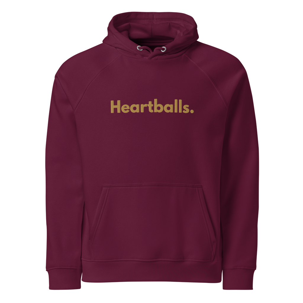Organic Cotton Blend Heartballs Hoodie