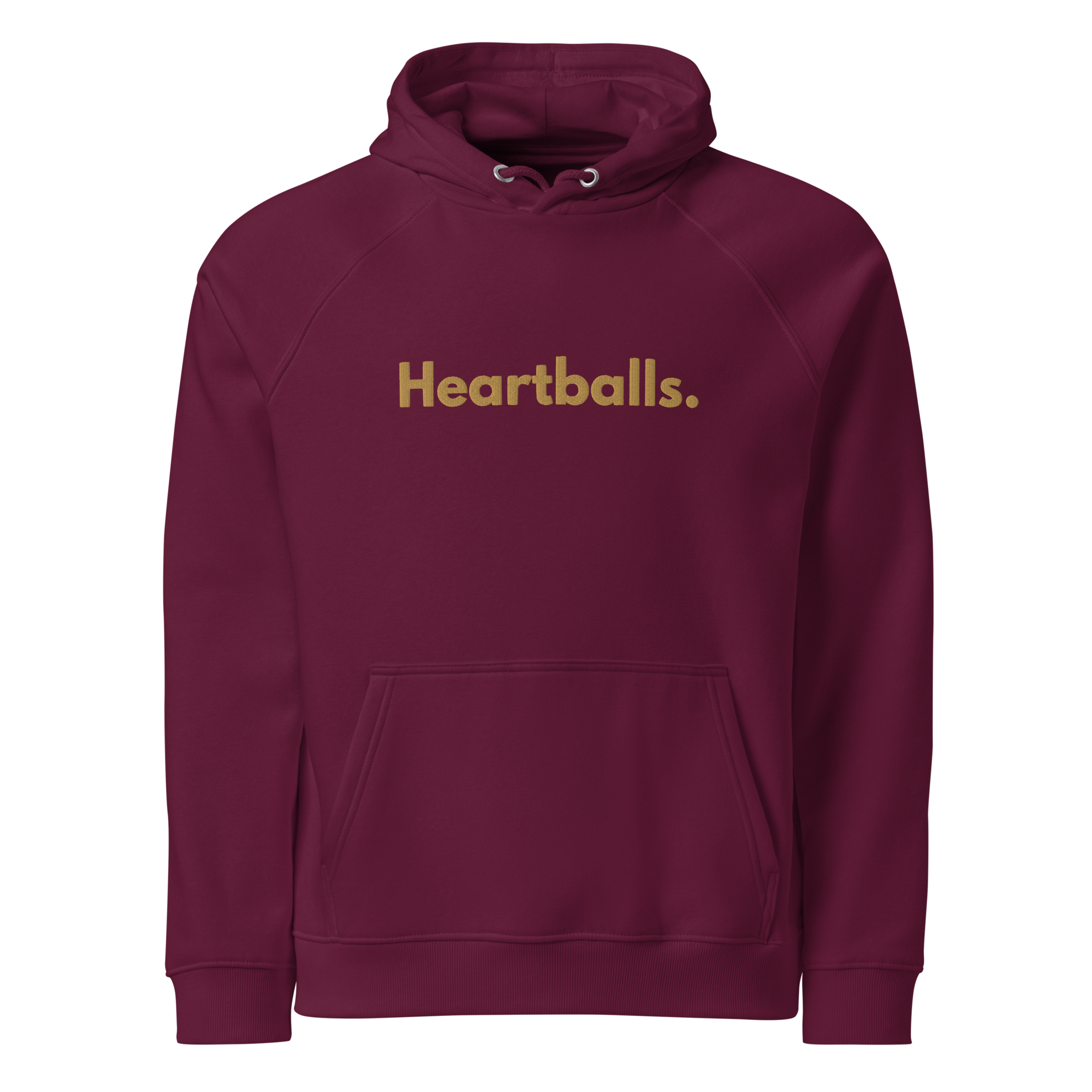 Organic Cotton Blend Heartballs Hoodie