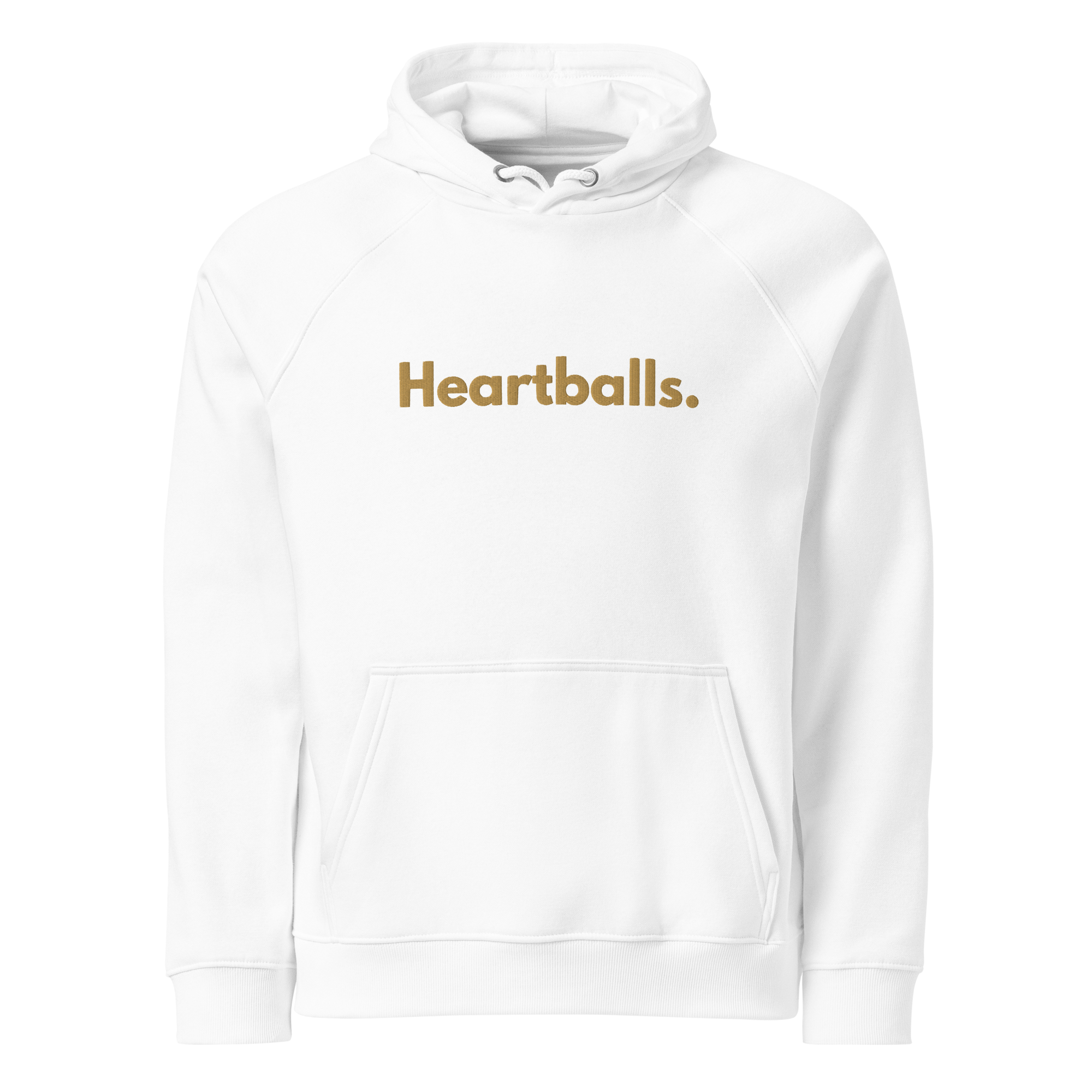 Organic Cotton Blend Heartballs Hoodie
