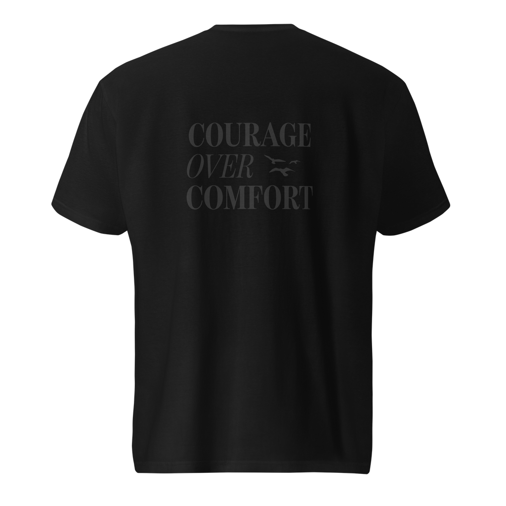 Courage Over Comfort Birds Short-Sleeve T-Shirt