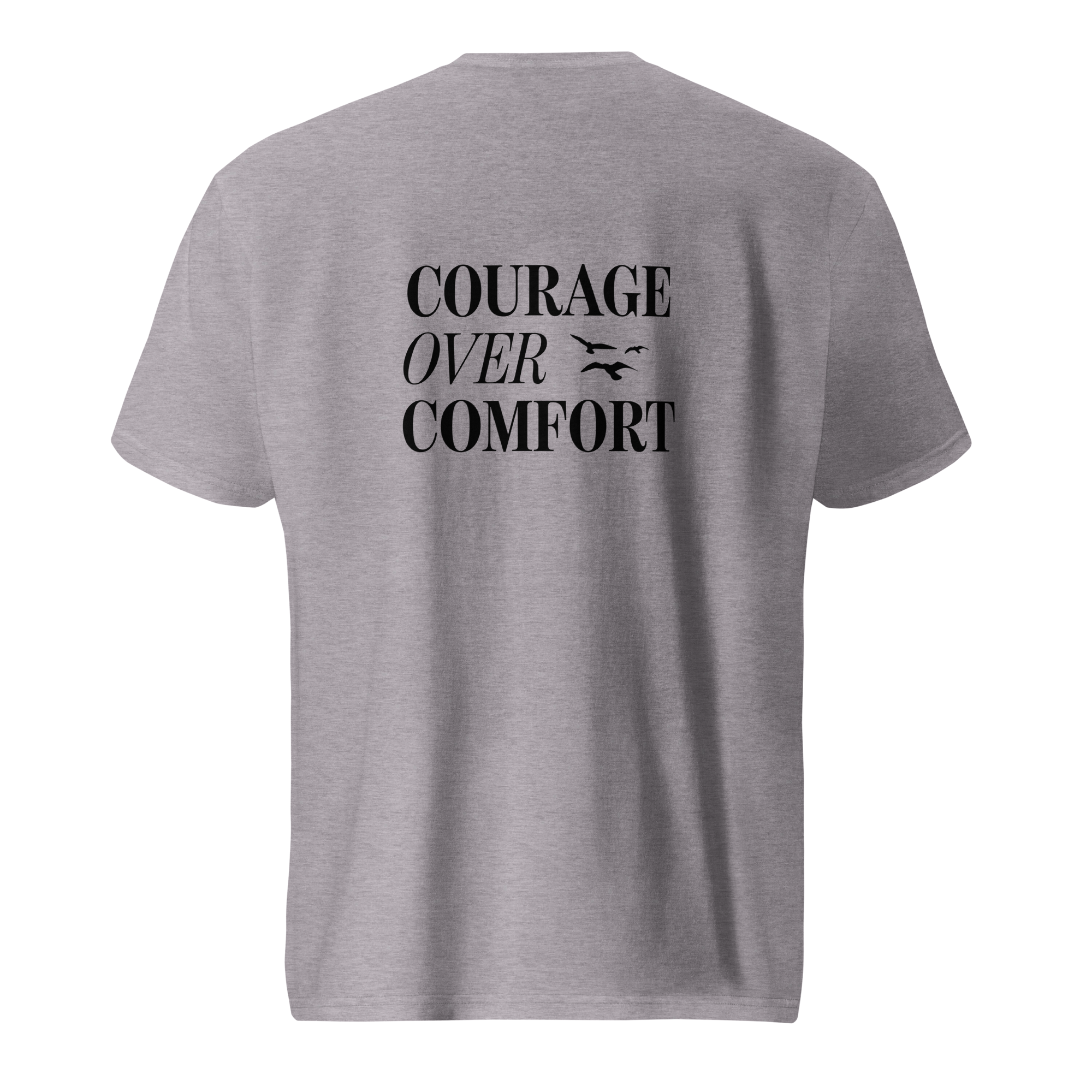 Courage Over Comfort Birds Short-Sleeve T-Shirt