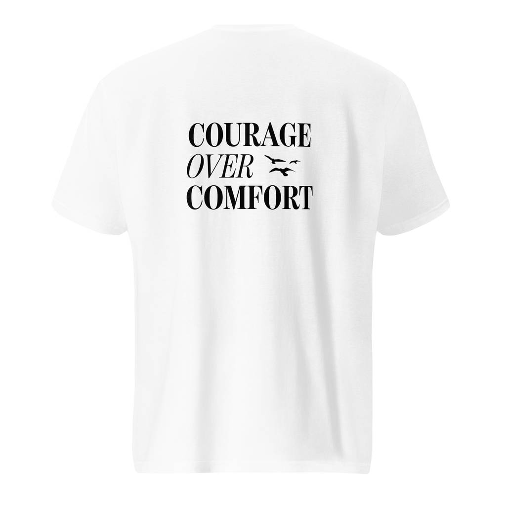 Courage Over Comfort Birds Short-Sleeve T-Shirt