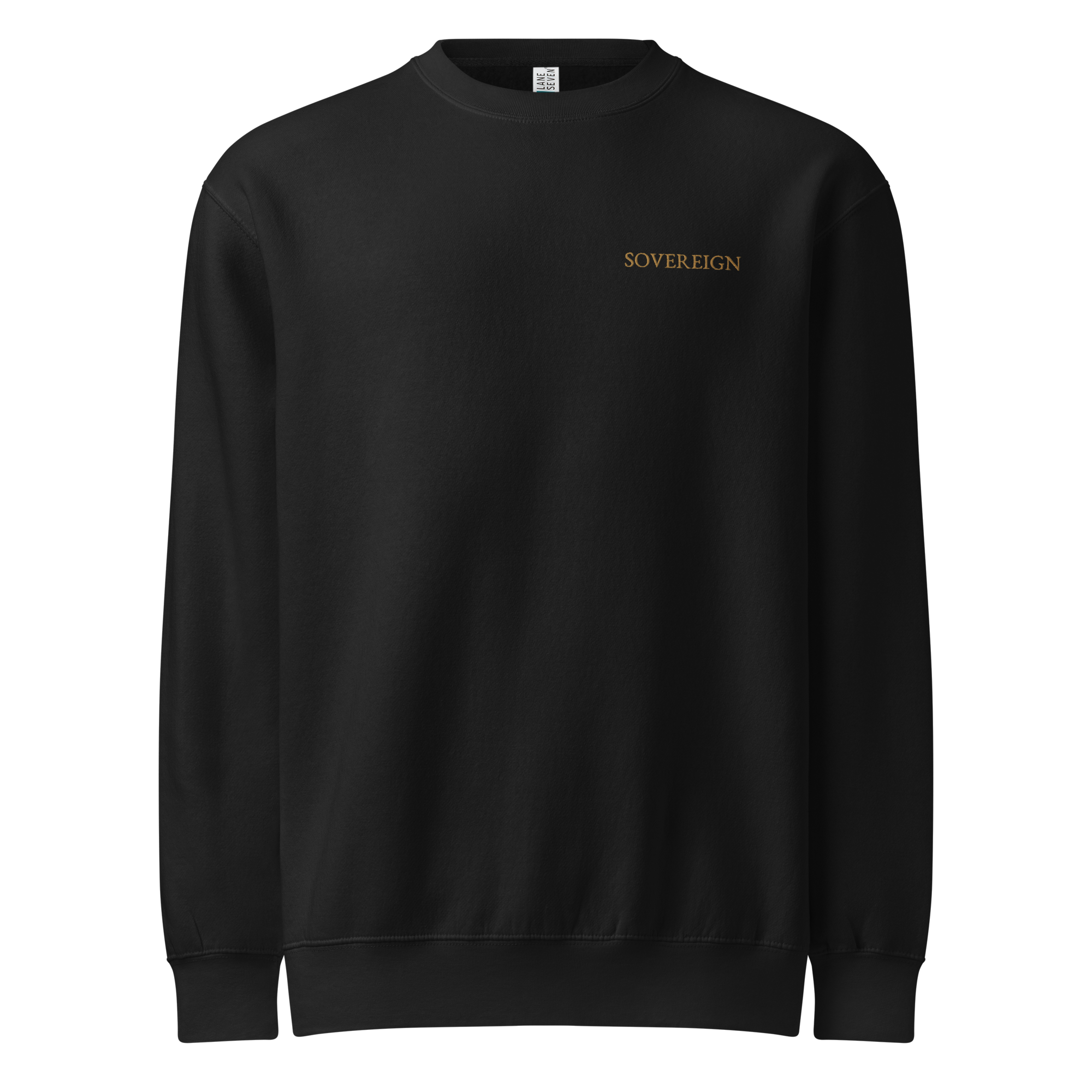 Organic Cotton Blend SOVEREIGN Unisex Crew-Neck