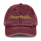 Heartballs - Washed Out Vintage Cap