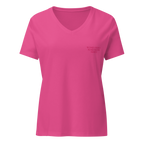 Women Who Rose From Ashes Women's V-Neck Tee