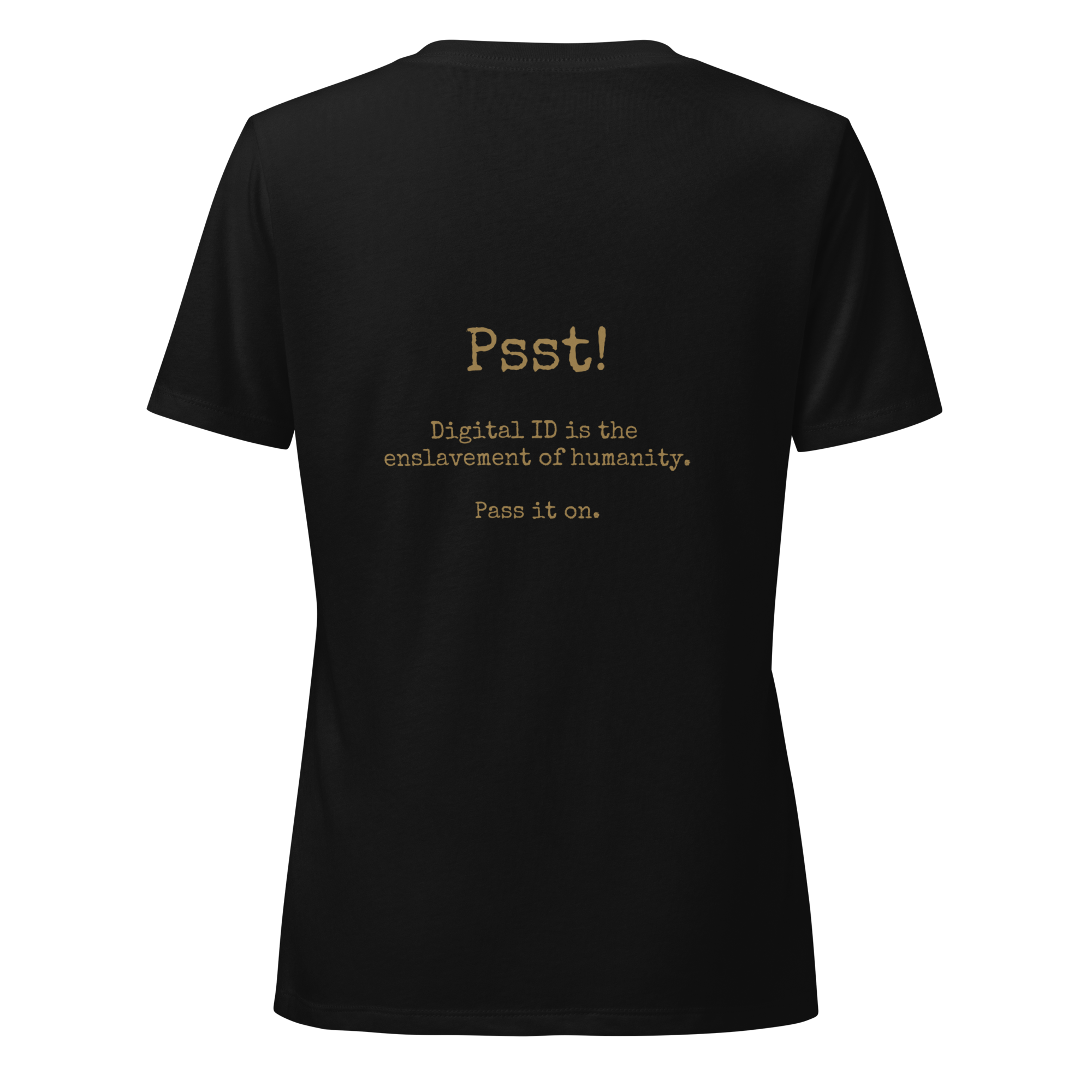 Resist V-Neck Women's Tee