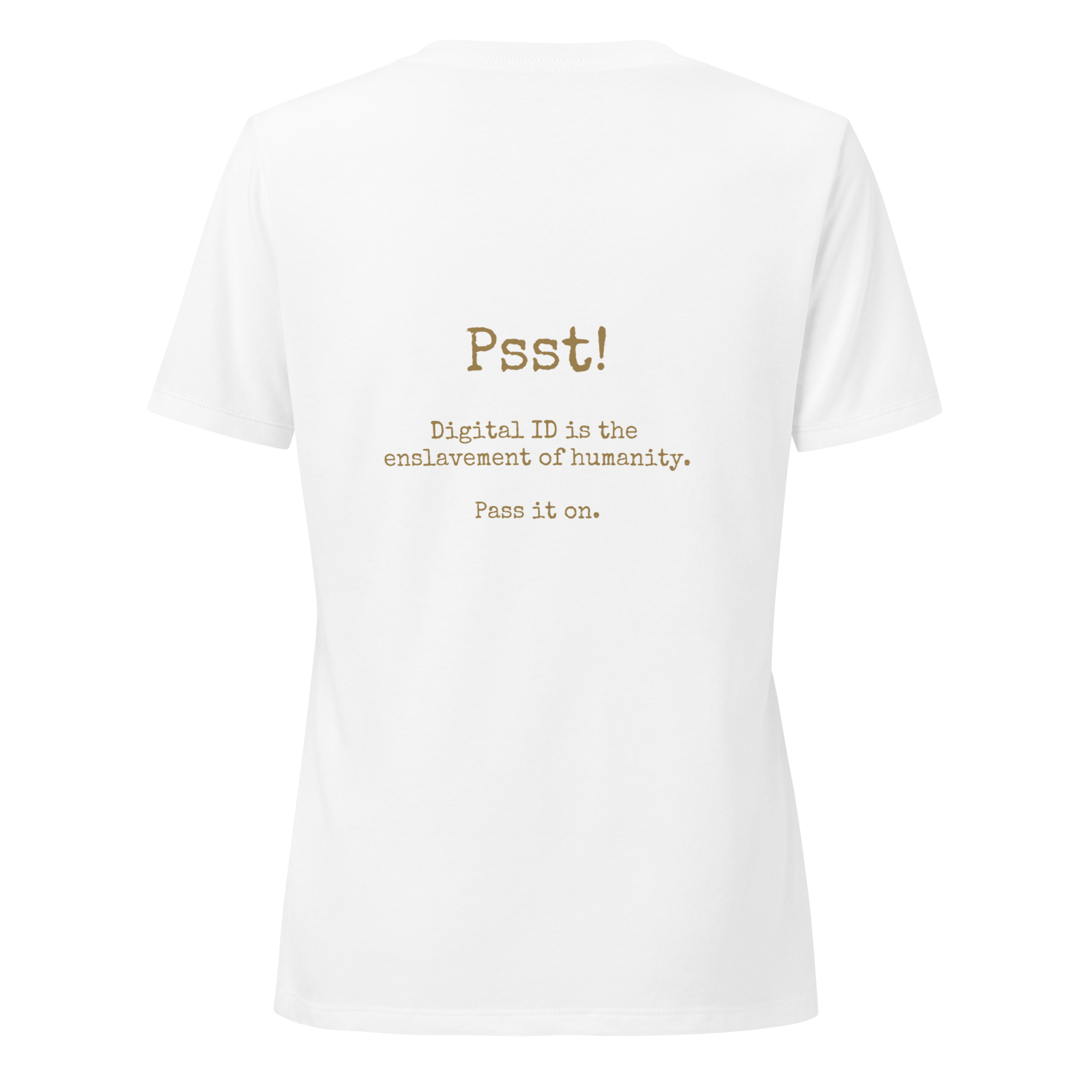 Resist V-Neck Women's Tee